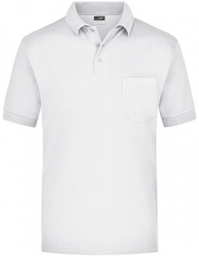 Polo-Piqué Pocket - JN026 - James+Nicholson