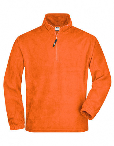 Half-Zip Fleece - JN043 - James+Nicholson