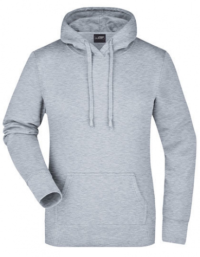 Ladies´ Hooded Sweat - JN051 - James+Nicholson