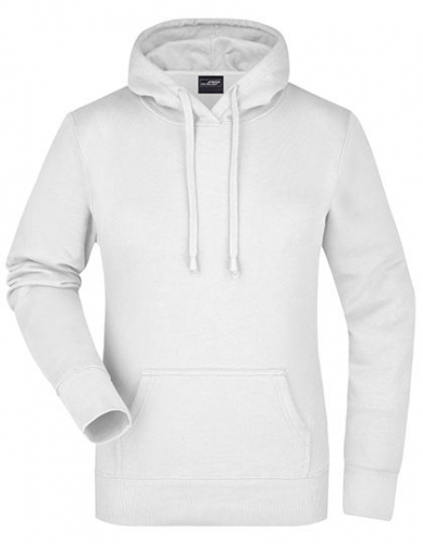 Ladies´ Hooded Sweat - JN051 - James+Nicholson