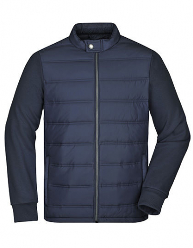 Men´s Hybrid Sweat Jacket - JN1124 - James+Nicholson