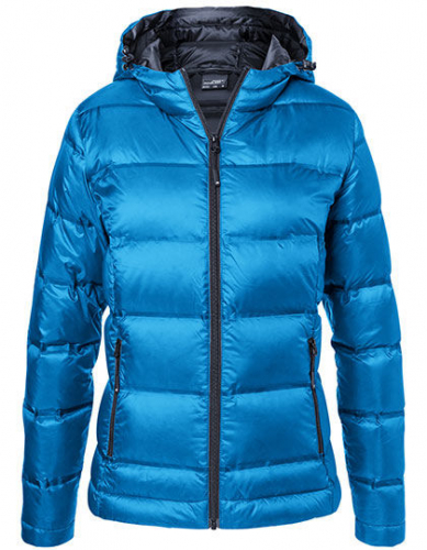 Ladies´ Hooded Down Jacket - JN1151 - James+Nicholson