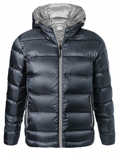 Men´s Hooded Down Jacket - JN1152 - James+Nicholson