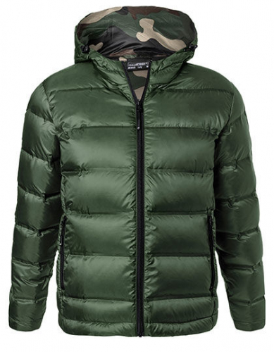 Men´s Hooded Down Jacket - JN1152 - James+Nicholson