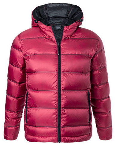 Men´s Hooded Down Jacket - JN1152 - James+Nicholson