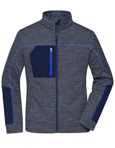 Ladies´ Structure Fleece Jacket - JN1817 - James+Nicholson