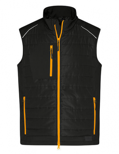 Men´s Hybrid Vest - JN1822 - James+Nicholson