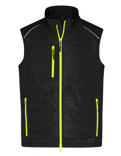 Men´s Hybrid Vest - JN1822 - James+Nicholson