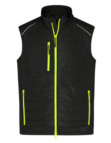 Men´s Hybrid Vest - JN1822 - James+Nicholson