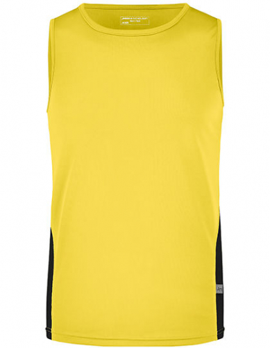 Men´s Running Tank - JN305 - James+Nicholson