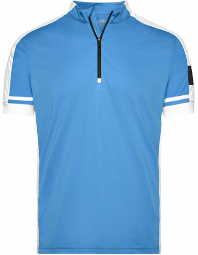 Men´s Bike-T Half Zip - JN452 - James+Nicholson