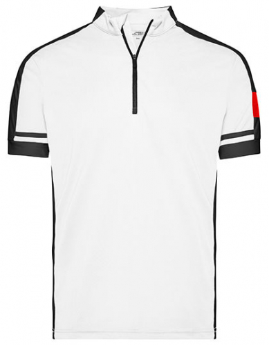 Men´s Bike-T Half Zip - JN452 - James+Nicholson