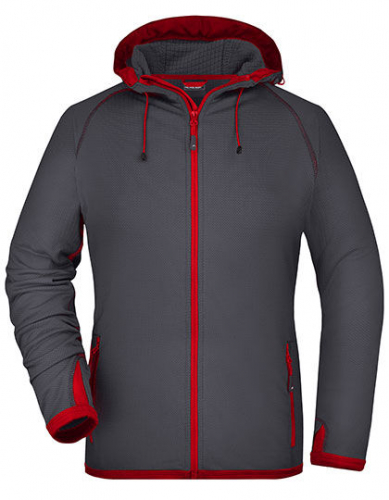 Ladies´ Hooded Fleece - JN570 - James+Nicholson