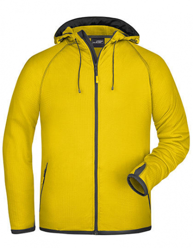 Men´s Hooded Fleece - JN571 - James+Nicholson