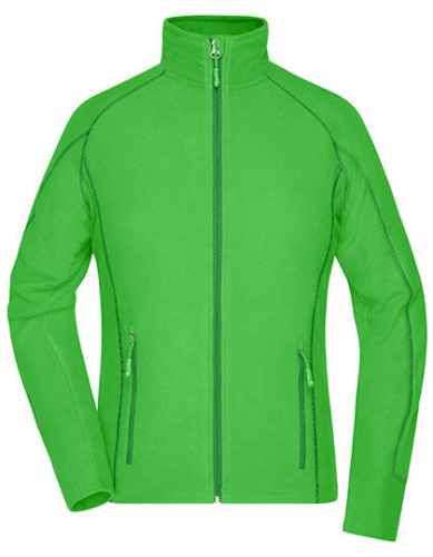 Ladies´ Structure Fleece Jacket - JN596 - James+Nicholson