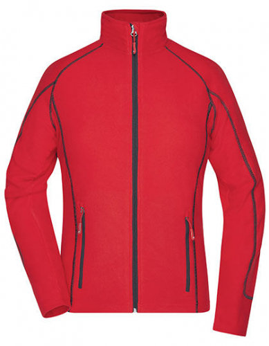 Ladies´ Structure Fleece Jacket - JN596 - James+Nicholson