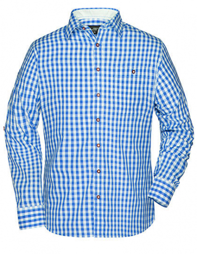 Men´s Traditional Shirt - JN638 - James+Nicholson