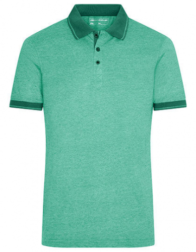 Men´s Heather Polo - JN706 - James+Nicholson