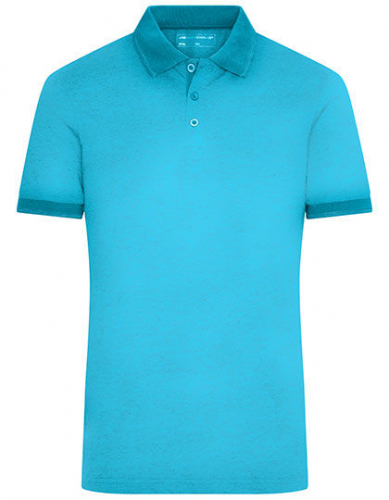 Men´s Heather Polo - JN706 - James+Nicholson