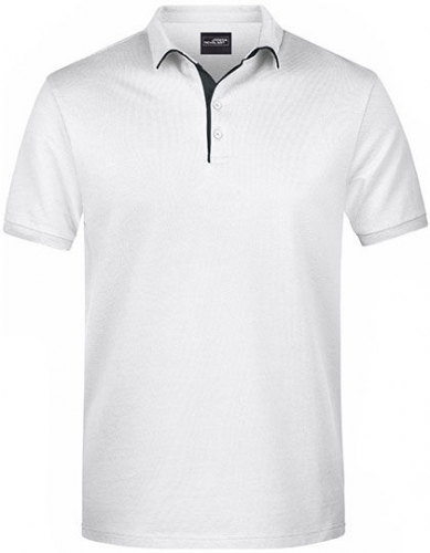 Men´s Polo Single Stripe - JN726 - James+Nicholson