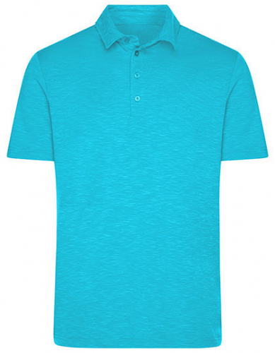 Men´s Slub Polo - JN752 - James+Nicholson