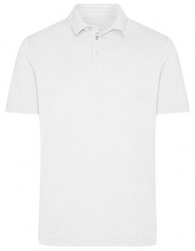 Men´s Slub Polo - JN752 - James+Nicholson