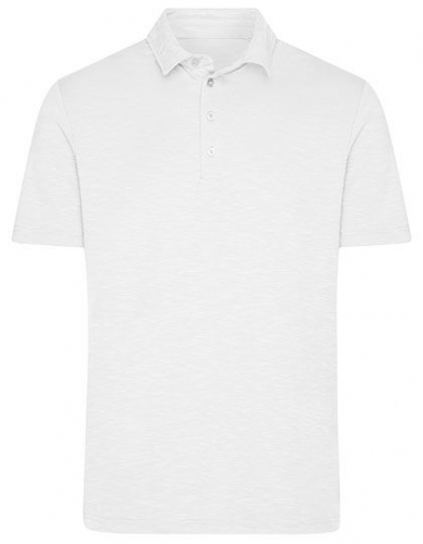 Men´s Slub Polo - JN752 - James+Nicholson