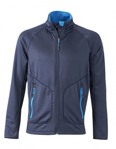 Men´s Stretchfleece Jacket - JN764 - James+Nicholson