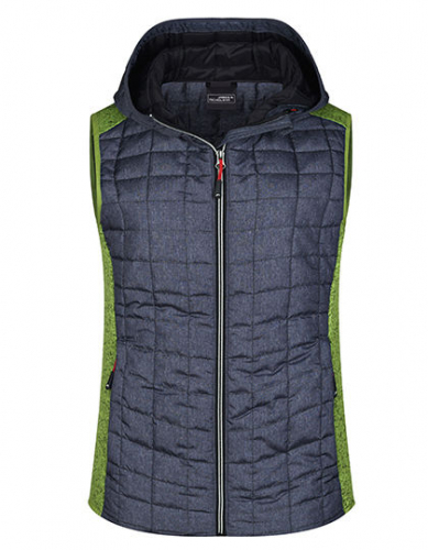 Ladies´ Knitted Hybrid Vest - JN767 - James+Nicholson