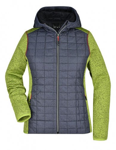Ladies´ Knitted Hybrid Jacket - JN771 - James+Nicholson
