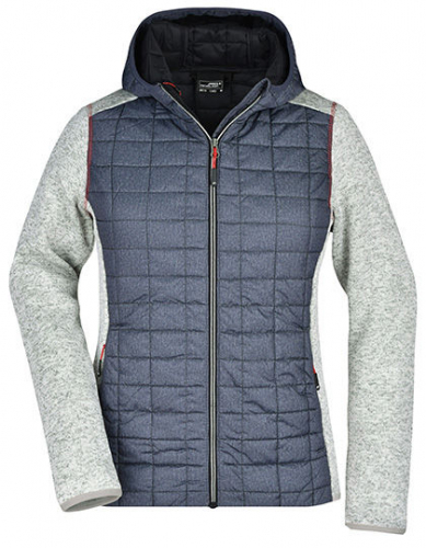 Ladies´ Knitted Hybrid Jacket - JN771 - James+Nicholson