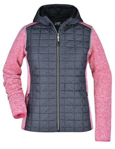 Ladies´ Knitted Hybrid Jacket - JN771 - James+Nicholson