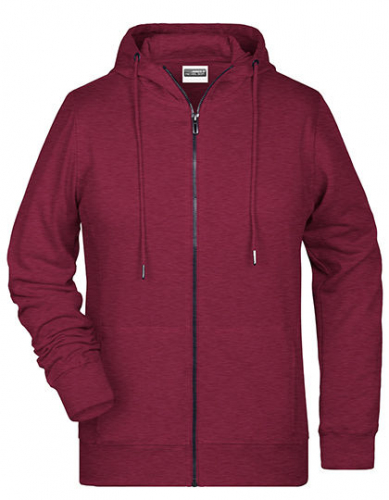 Ladies´ Zip-Hoody - JN8025 - James+Nicholson