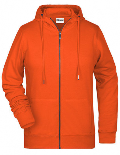 Ladies´ Zip-Hoody - JN8025 - James+Nicholson