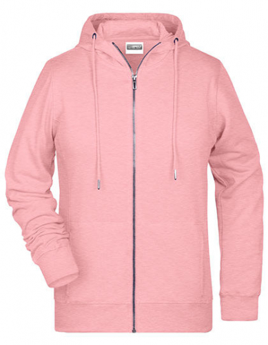 Ladies´ Zip-Hoody - JN8025 - James+Nicholson