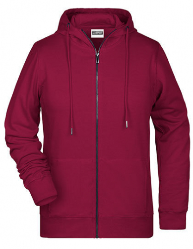 Ladies´ Zip-Hoody - JN8025 - James+Nicholson