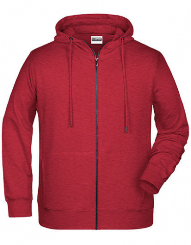 Men´s Zip-Hoody - JN8026 - James+Nicholson