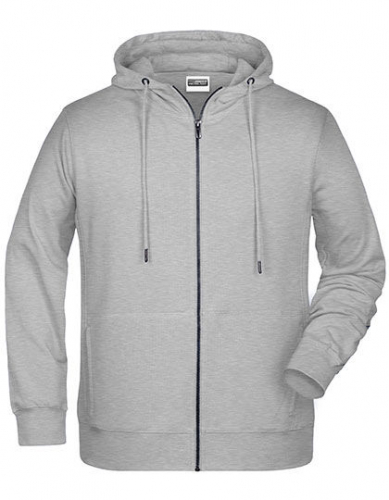 Men´s Zip-Hoody - JN8026 - James+Nicholson