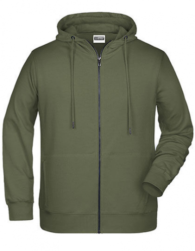 Men´s Zip-Hoody - JN8026 - James+Nicholson