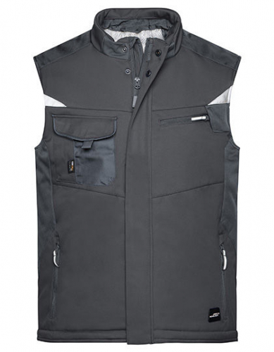 Craftsmen Softshell Vest -STRONG- - JN825 - James+Nicholson