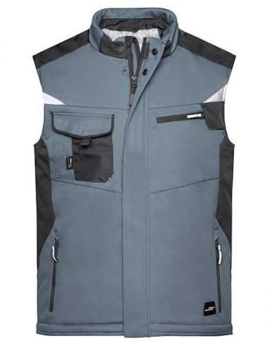 Craftsmen Softshell Vest -STRONG- - JN825 - James+Nicholson