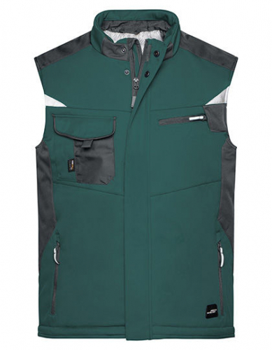 Craftsmen Softshell Vest -STRONG- - JN825 - James+Nicholson