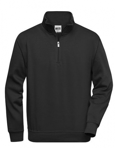 Workwear Half Zip Sweat - JN831 - James+Nicholson