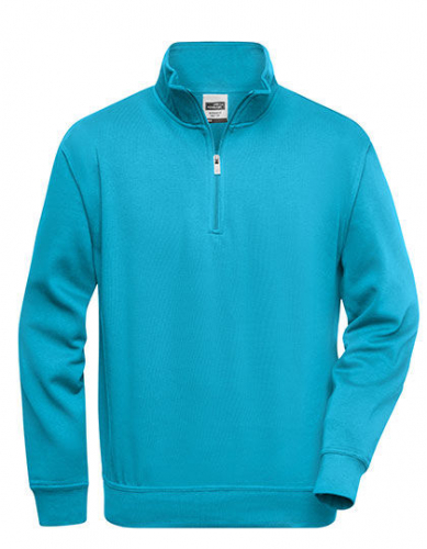 Workwear Half Zip Sweat - JN831 - James+Nicholson