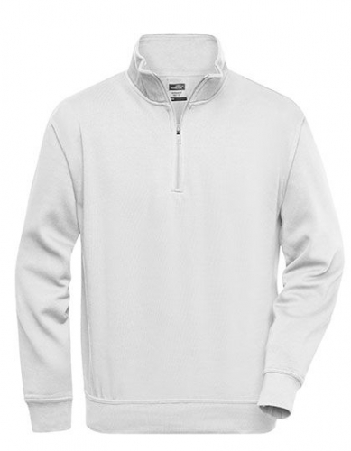 Workwear Half Zip Sweat - JN831 - James+Nicholson