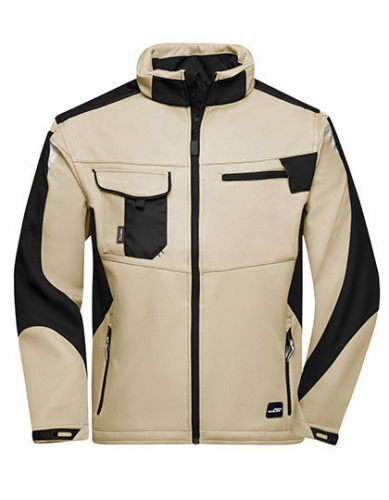 Workwear Softshell Jacket -STRONG- - JN844 - James+Nicholson