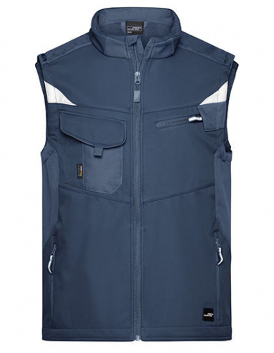 Workwear Softshell Vest -STRONG- - JN845 - James+Nicholson