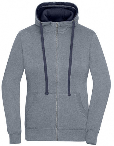 Ladies´ Lifestyle Zip-Hoody - JN962 - James+Nicholson