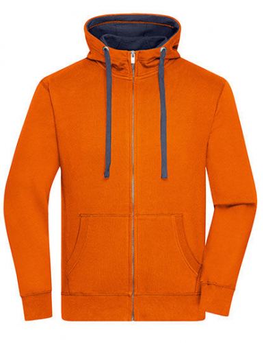 Men´s Lifestyle Zip-Hoody - JN963 - James+Nicholson