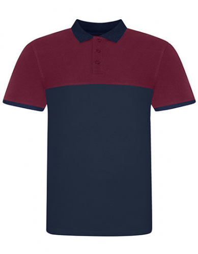 Colour Block Polo - JP110 - Just Polos